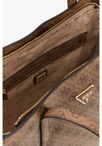Guess Meridian Iı Girlfriend Kadın Kahverengi El Çantası Hwsg6974230-ltl T/u