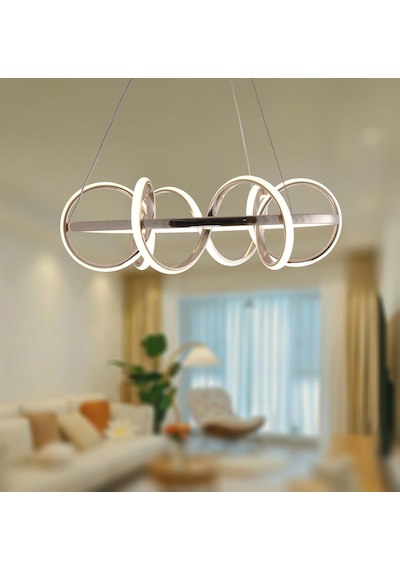 Tt314-fsr Tt Ayd. Sarı Işık B.sarmal Fransızsarıkaplama Avize Rosegold