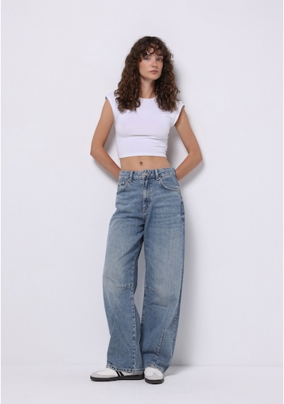 Colin's Colins Baggy Fit Kadın İndigo Jean Pantolon Cl1075838 Q1.v1 Dn44413 Denim Colin's Colins Baggy Fit Kadın İndigo Jean Pantolon Cl1075838 Q1.v1 Dn44413 Denim
