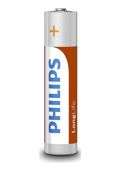 Philips R03L4B/10 LongLife AAA İnce Kalem Pil 4'lü