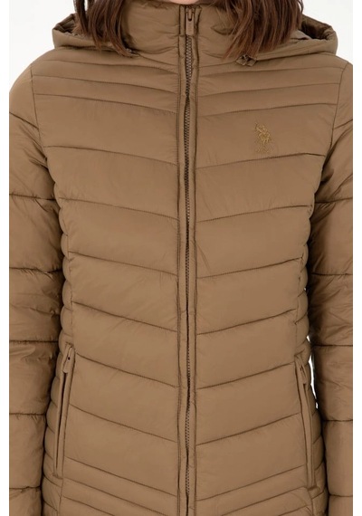 U.S. Polo Assn. Kadın Mont 1939746 Vr027haki
