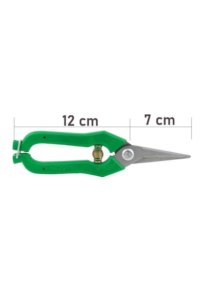 Göcen 5 Adet Narenciye Üzüm Bağ Budama Makası 19 Cm Yeni