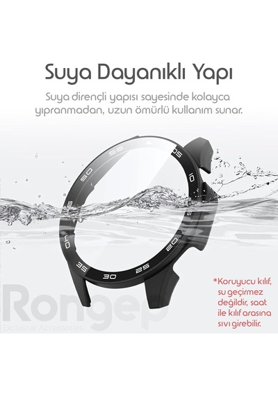 Huawei Watch Gt5 46mm İçin 2 Si 1 Arada Sert Polikarbonat Kasa Ve Ekran Koruyuculu Kılıf Dokunma Ve Netliği Etkilemeyen Çizilme Ve Darbe Önleyici Gt5 Ekran Koruyucu Kılıfı Siyah Çok Renkli Huawei Watch Gt5 46mm İçin 2 Si 1 Arada Sert Polikarbonat Kasa Ve Ekran Koruyuculu Kılıf Dokunma Ve Netliği Etkilemeyen Çizilme Ve Darbe Önleyici Gt5 Ekran Koruyucu Kılıfı Siyah Çok Renkli