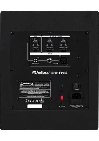 Eris Pro 8 Yeni Nesil 8" Yüksek Çözünürlüklü Coaxial Monitör Tek