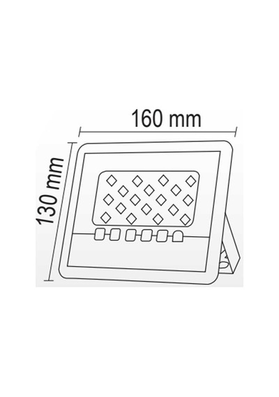 Forlife   Fl-3145 60W 6500K Solar Projektör Beyaz