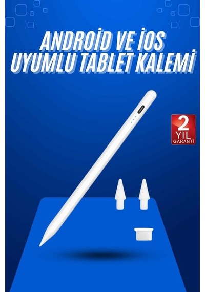 Dokunmatik Kalem Tablet Kalemi Çizim Stylus Yedek Uçlu 0