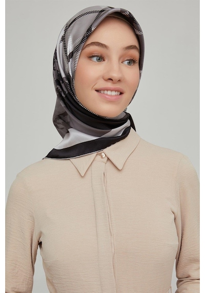 Armine İpek Eşarp Nostalji - 8620-05 Twill - 8128-08