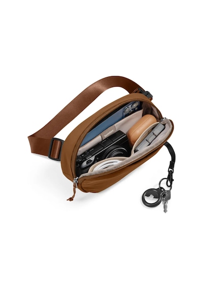 Tomtoc Slingbean T32 Kahverengi 1.5l Aksesuar Bel Ve Omuz Çantası - T32s1y2dr Kahverengi