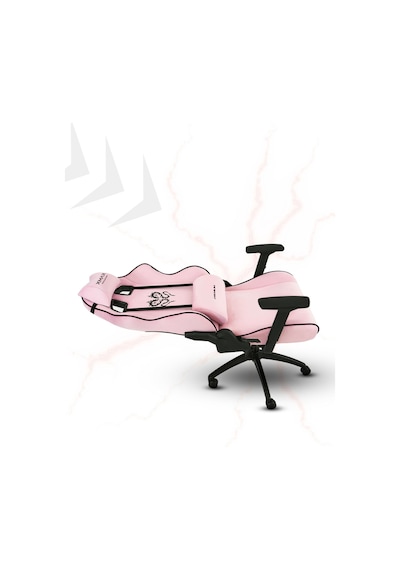 Rio Balerion Terletmez Kadife Kumaş Pembe Gaming Oyuncu Koltuğu Pembe