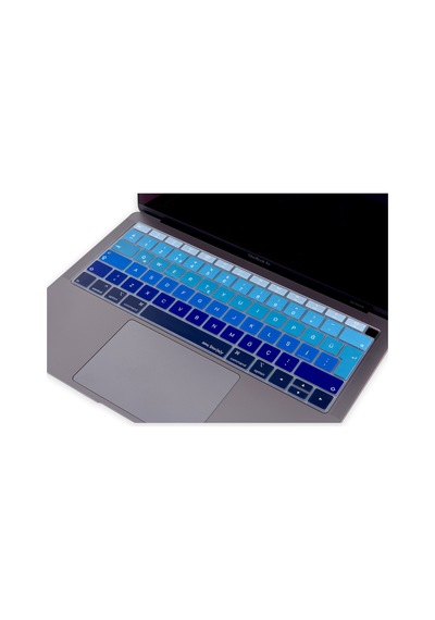 Laptop Apple Uyumlu MacBook Air 13Inc Klavye Koruyucu A1932 2018/2019 Türkçe Siyah