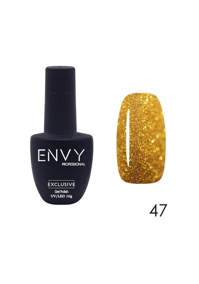 Envy Kalıcı Oje Exclusive Seri Parıltılı Altın 10gr No:047