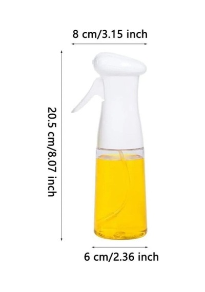 Sprey Cam Yağdanlık Sıvı Yağ Spreyi Yağlık 250 Ml Beyaz - Siyah