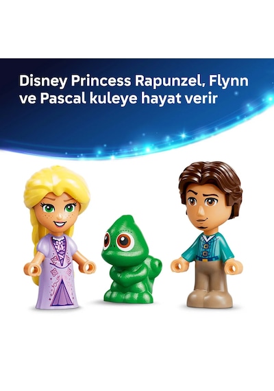 LEGO® ǀ Disney Princess Rapunzel’in Mini Kulesi 43294 – 5 Yaş Üzeri Çocuklar için 3 Karakter İçeren Oyuncak Yapım Seti (171 Parça)