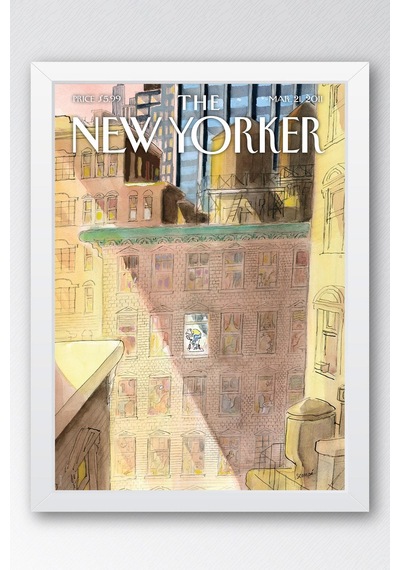 The New Yorker Çerçeveli Tablo May 21 2021