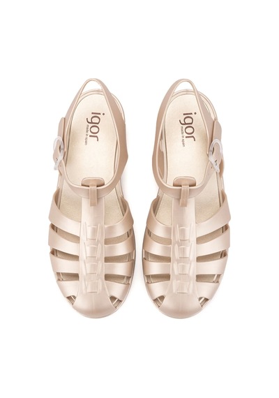 Igor Biarritz Metal Kadın Platin Sandalet S10346-388 Platin