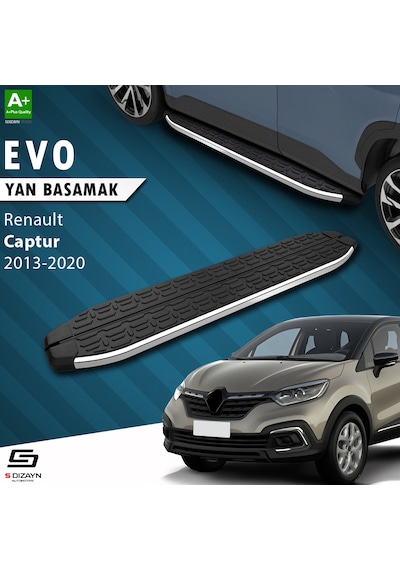 S-dizayn Renault Captur Evo Krom Yan Basamak 173 Cm 2013-2020