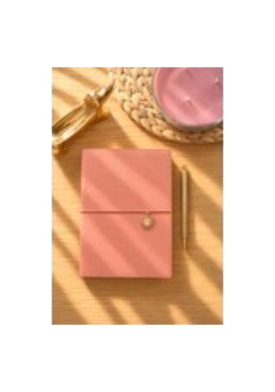 Victoria's Journals Charm-2027 Yılı Günlük Ajanda A5 -değişebilen Iç Ve Charm .yaldız Kenar. Somon