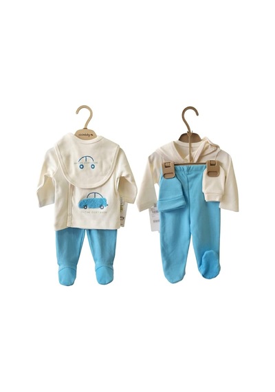 Ciccim Baby Hastane Çıkışı 5li Car Turkuaz mavi