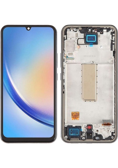 Samsung Galaxy A34 5g A346 İle Uyumlu Çıtalı Lcd Ekran Dokunmatik Dar Ekran