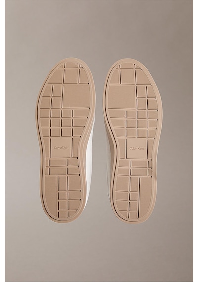 Calvin Klein Low Prof Cupsole Su Erkek Sneaker-14963 Beyaz