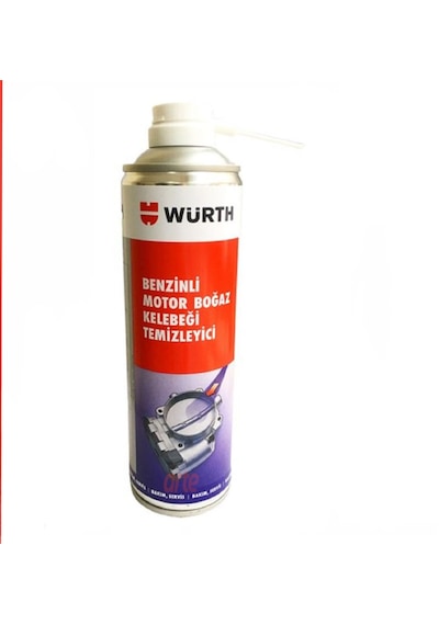 Würth Boğaz Kelebek Temizleyici Benzinli Motor Boğaz Kelebeği Temizleyici 500 ml