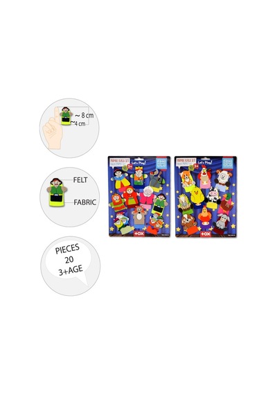 2 Set - 20 Parça Tox  Çiftik Hayvanları ve Masal Kahramanları Parm