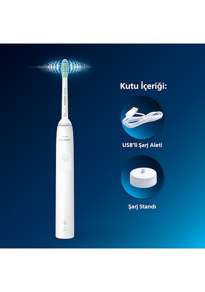 Philips Sonicare Diamond Clean Şarjlı Diş Fırçası - Beyaz HX3671/13