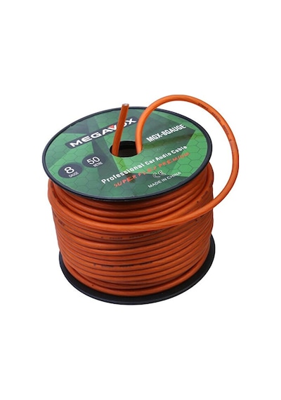 Megavox 8 Ga Rulo Kablo 50 Metre
