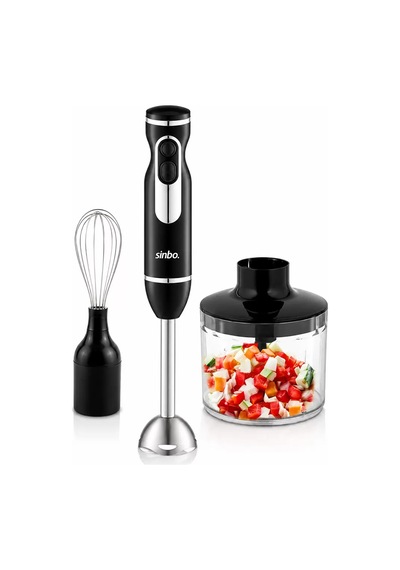 El Blender Seti 700 Ml Paslanmaz Çelik Bıçak 2 Hız
