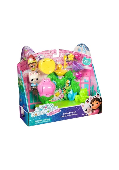 1008538 Sun-spm-figür Set Gabby S Dollhouse Bahçe Seti 12 Prç. Belirtilmemiş