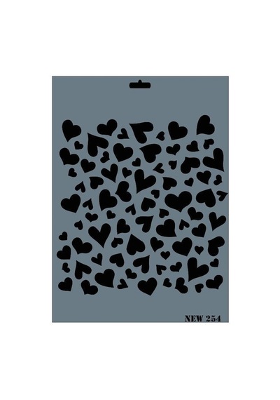 Mey İthalat Rich New Seri N-254 Stencil 35x25 Cm Belirtilmemiş