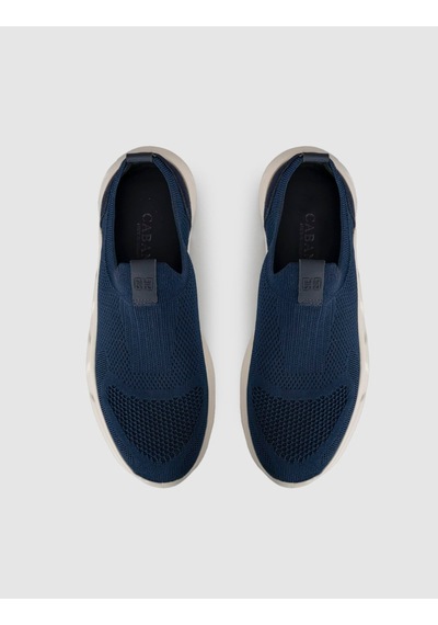 Cabani Yüksek Tabanlı Lacivert Erkek Sneaker