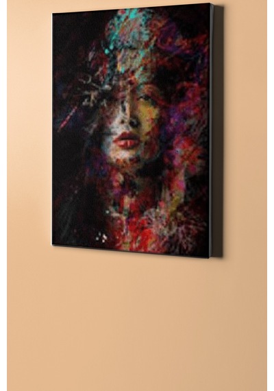 Webstyle Sayılarla Boyama Seti Kasnaklı Renk Kraliçesi 40 X 50 Cm