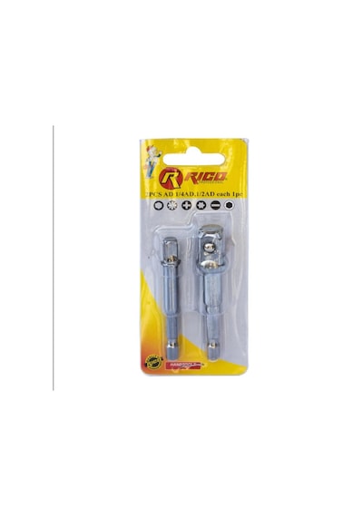 Rico Kk1314 1/2" 1/4" Lokma Adaptörü Bits Uç Seti 2 Parça