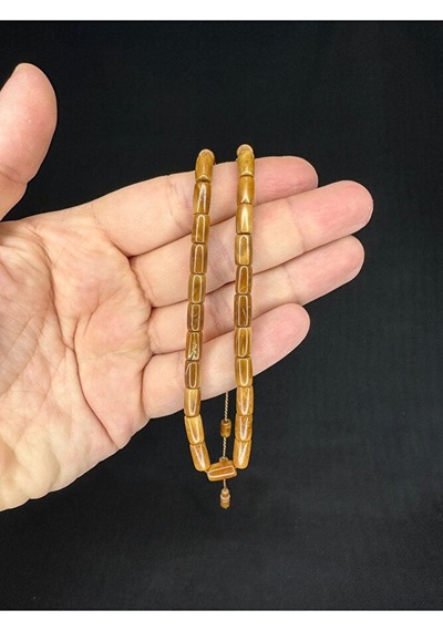 Sevgiliye Özel Hediye Kuka Tesbih Kesme Kesim 9,5mmx5,5mm H-1631.