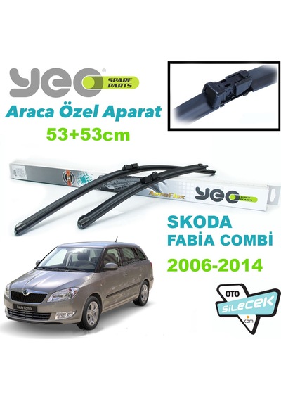 Skoda Fabia Combi Silecek Takımı Yeo 2006-2014