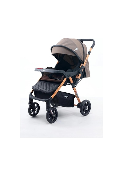 Comfymax 2-way Çift Yönlü Bebek Arabası Wood Brown