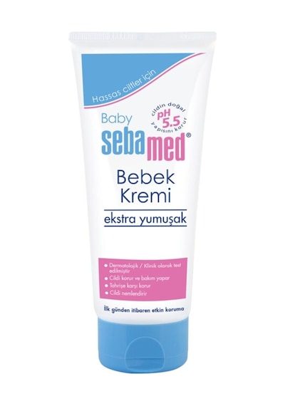 Sebamed Baby Hassas Ciltler Pantenol İçerikli Cilt Kuruluğuna Karşı Etkili ph 5.5 Bebek Kremi 200 ML