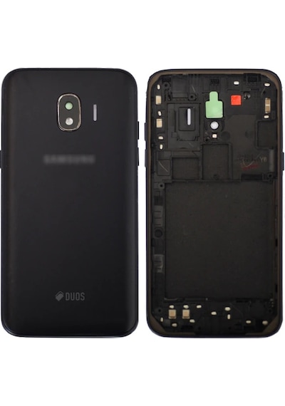 Hepsi Sm Galaxy Uyumlu J2 Pro J2018 J250 İçin Kasa Kapak Full- 5775 Najmaddin Siyah