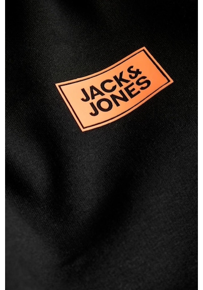 Jack & Jones Jack&jones 12298426 Jjrush Sweat Crew Neck Sn Black Erkek Sweatshirt Siyah