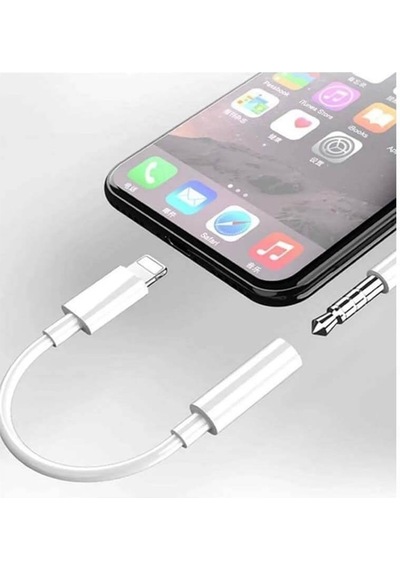 Apple Uyumlu iPhone  Lightning Telefon Kulaklık Çevirici Aux Dönüştürücü 7 8 X 11 12 13 14 Pro 1 Adet