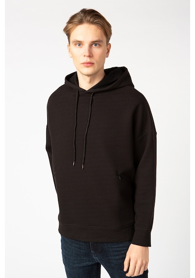 Vigoss Erkek Kapşonlu Sweatshırt 62170-00377 - Siyah