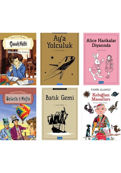 Keloğlan Masalları Ortaokul 6 Kitap Set