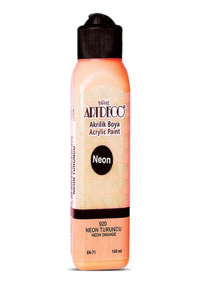 Artdeco Akrilik Boya 140 Ml Fosforlu Turuncu 070R-920