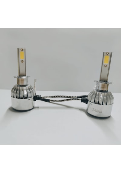 Supernova Buz Mavi H1 Simsek Etkili Zenon Cob Led Xenon Led Headl