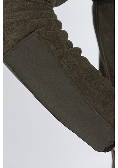Vatan Tekstil Softshell Erkek Garnili Polar Haki