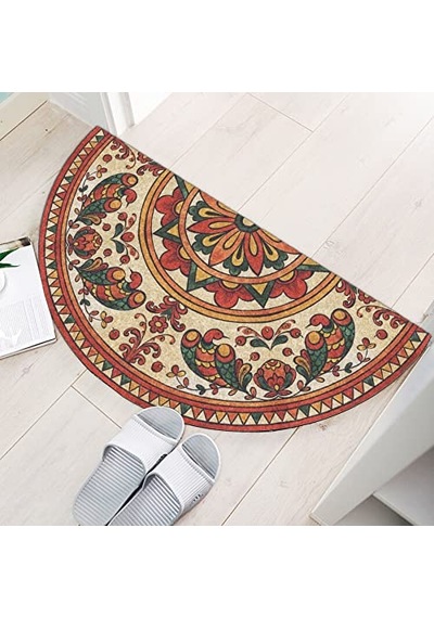 Dekoratif Kapı Önü Paspas, Dış Mekan/ev İçi/banyo/mutfak/yatak Odası/giriş Paspasları Yrmp 002, 30x60 Çok Renkli