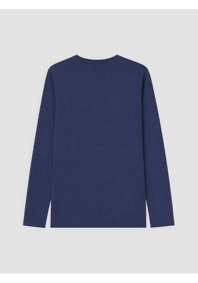 Lc Waikiki Lc Waıkıkı Lacivert V Yaka %100 Pamuklu Kadın Tişört