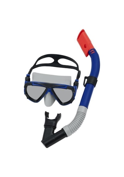 Bestway Dominator 2 Aynalı Maske Snorkel Set - 24053 Çok Renkli