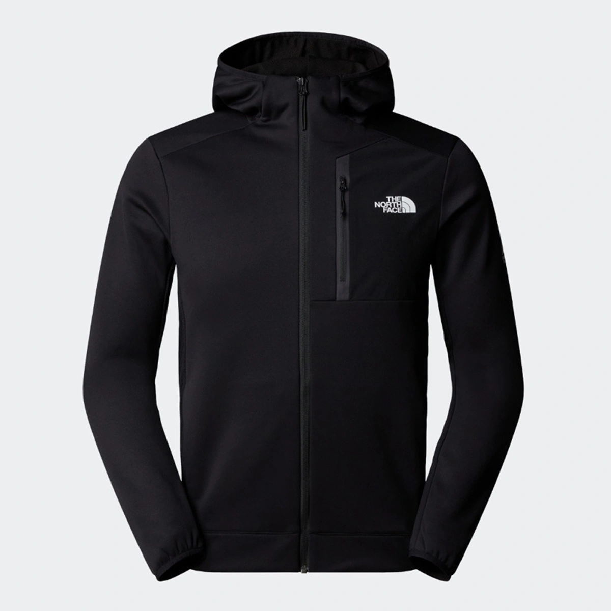 The North Face Mountain Athletics Fleece Erkek Siyah Kapüşonlu Ceket Siyah